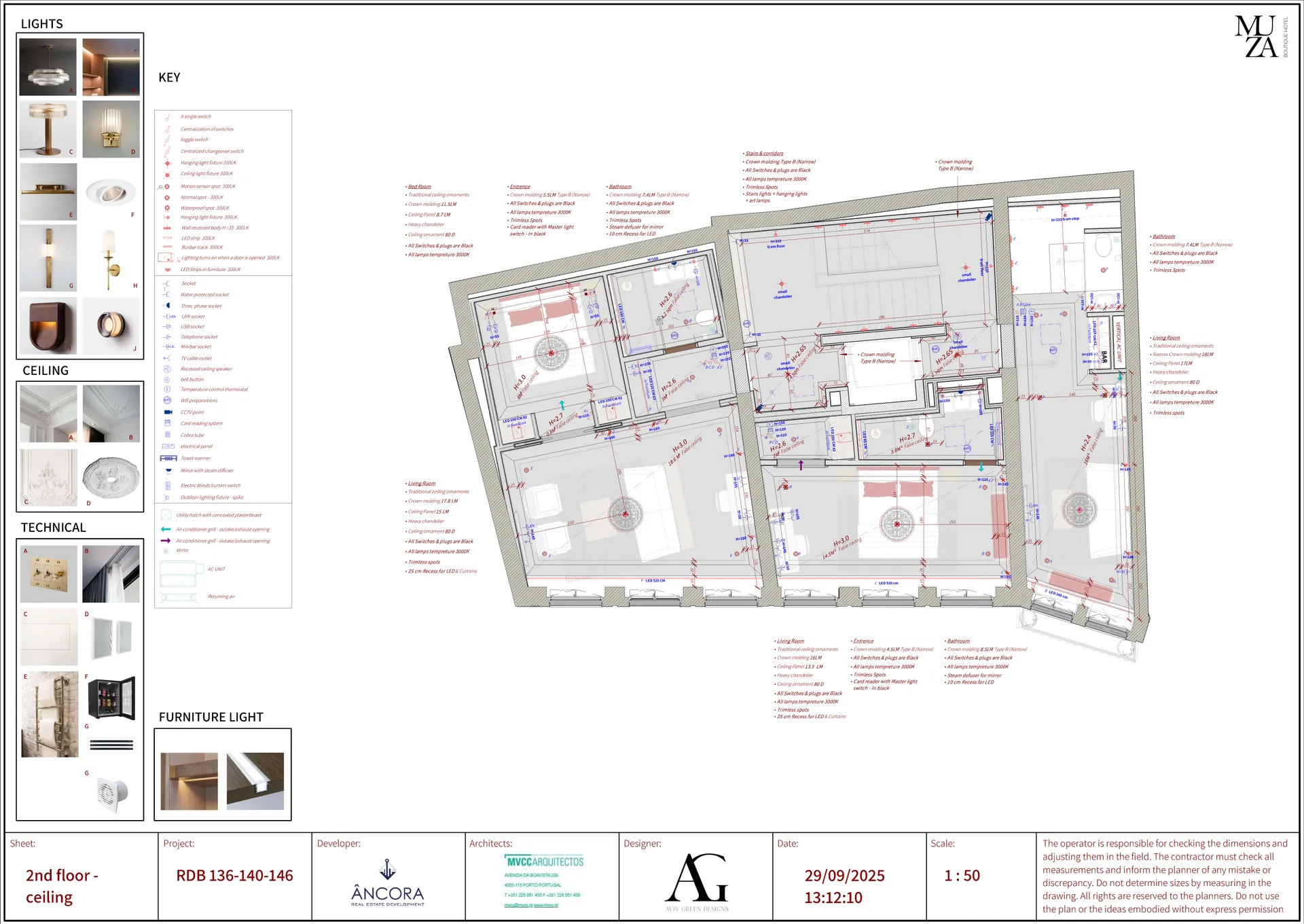 Muza Boutique hotel, Porto, Portugal — ARCHITECTURAL PLANNING (7)